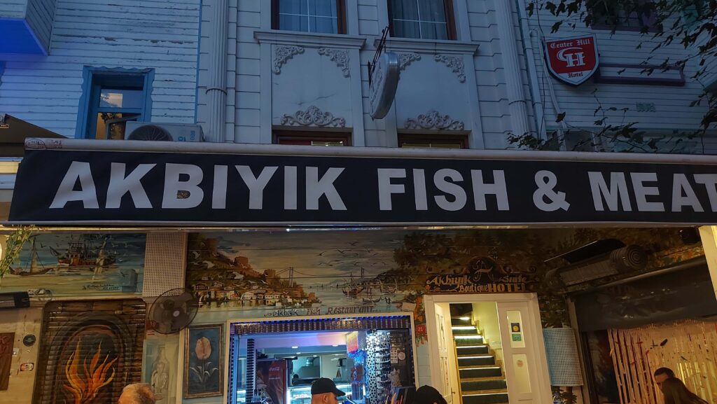 Restaurant in Istanbul