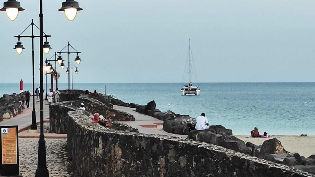 Ankern vor Puerto del Rosario