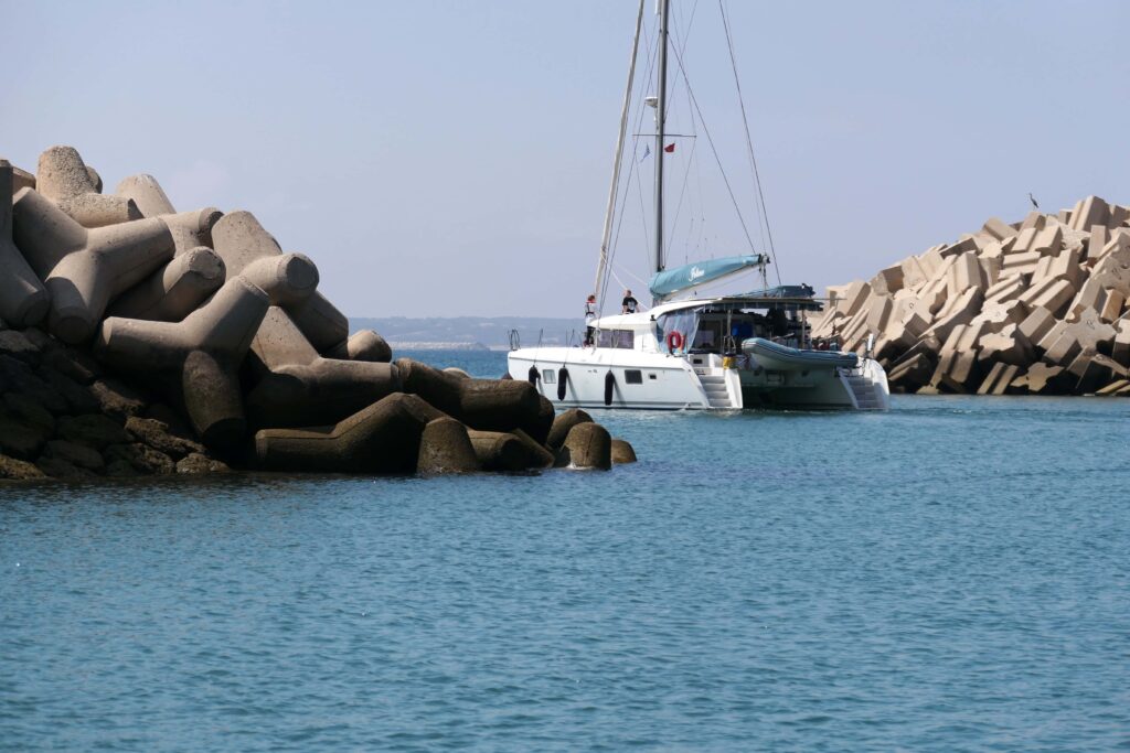 Ausfahrt Joline Hafen Agadir