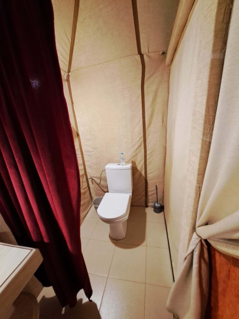 Das stille Oertchen im Berberzelt