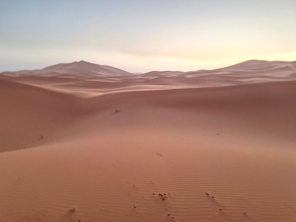 Sonnenaufgang in der Wueste