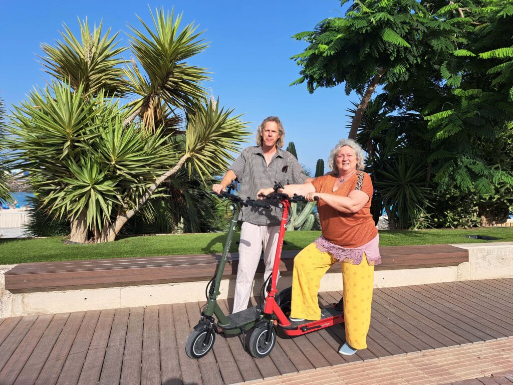 Unsere neuen E Roller