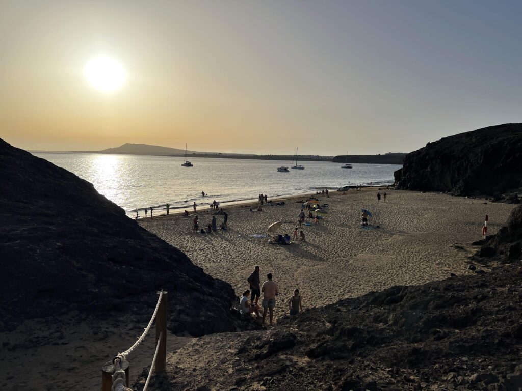 Abendstimmung Playa Papayo