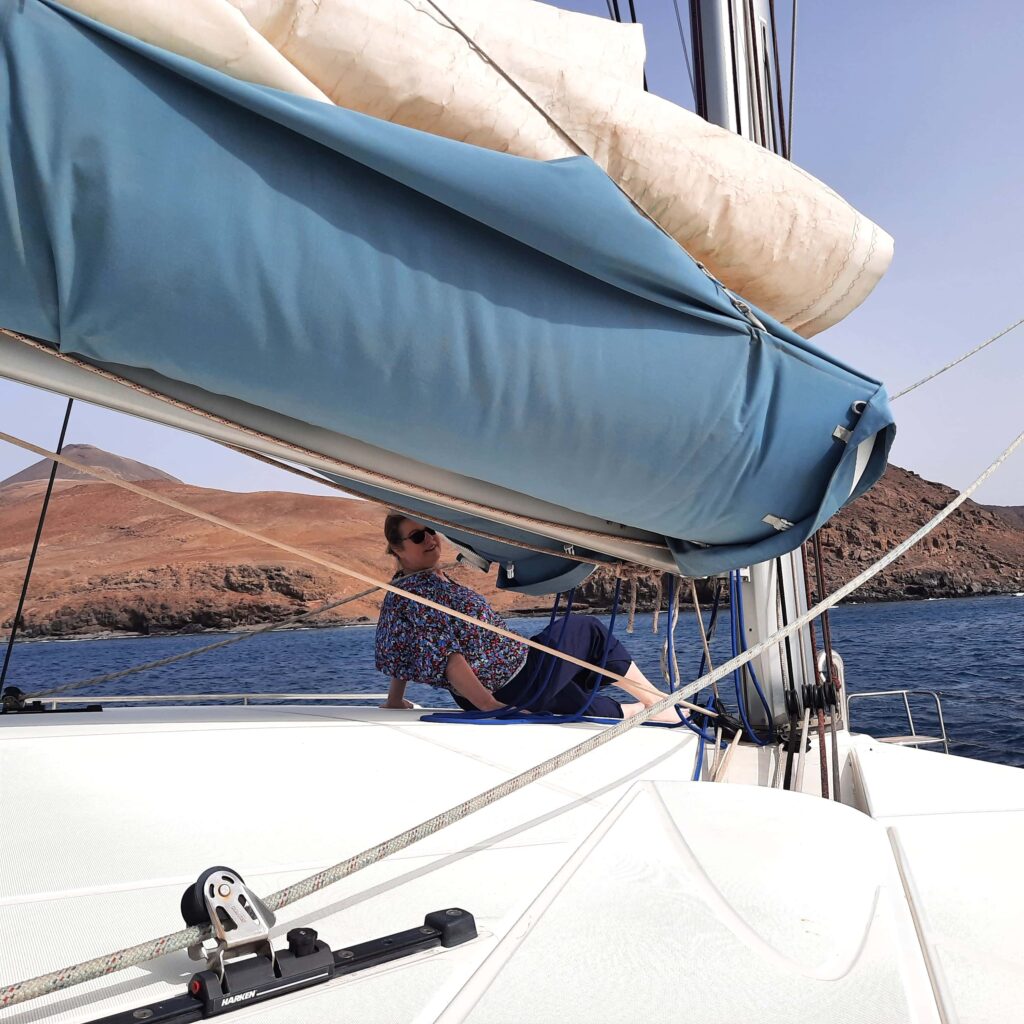 Barbara vor Fuerteventura