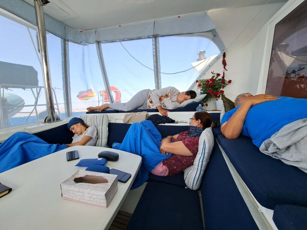 Familie Thiel schlaeft