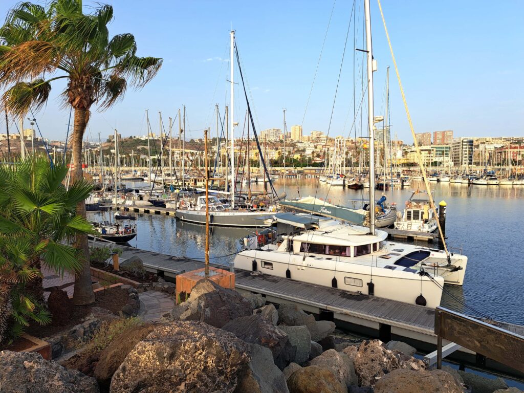 Joline am Anlegesteg