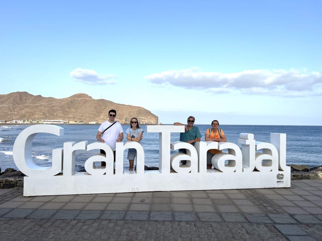 Ortsschild Gran Tarajal