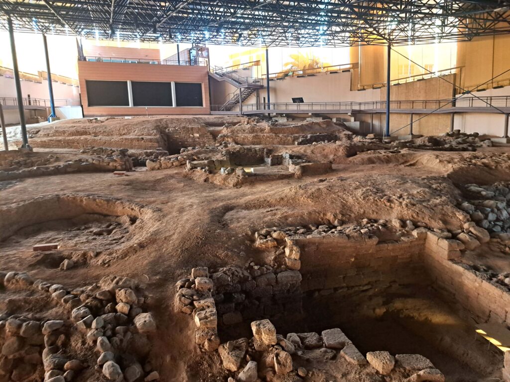 Cueva Pintara Blick von unten