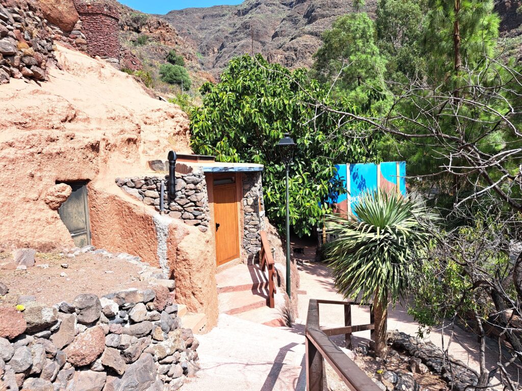 Eingang Bergwohnung Guayadeque