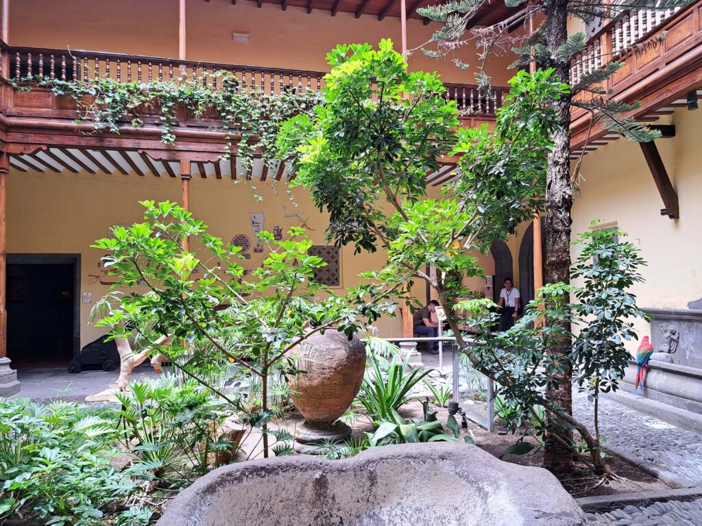 Innenhof Casa de Colon