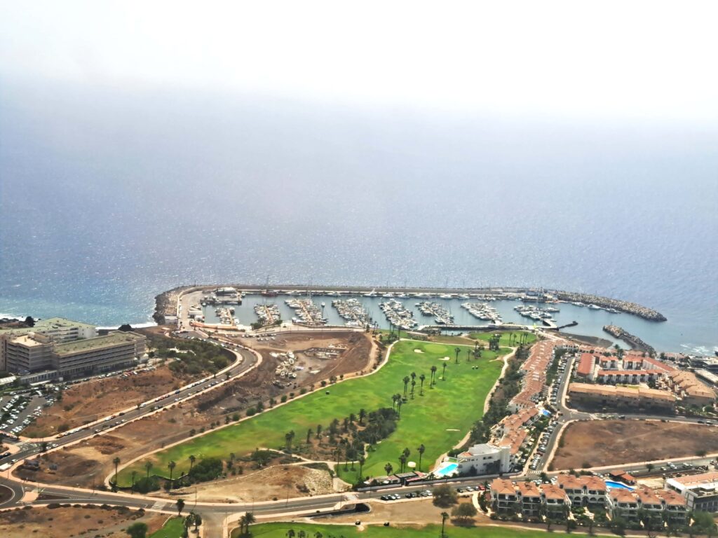 Marina Teneriffa Sued Luftbild