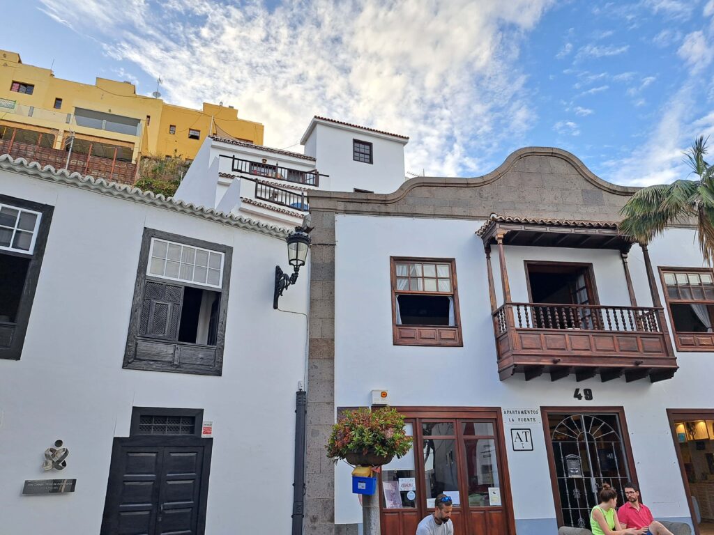 Santa Cruz de La Palma landestypische Haeuser