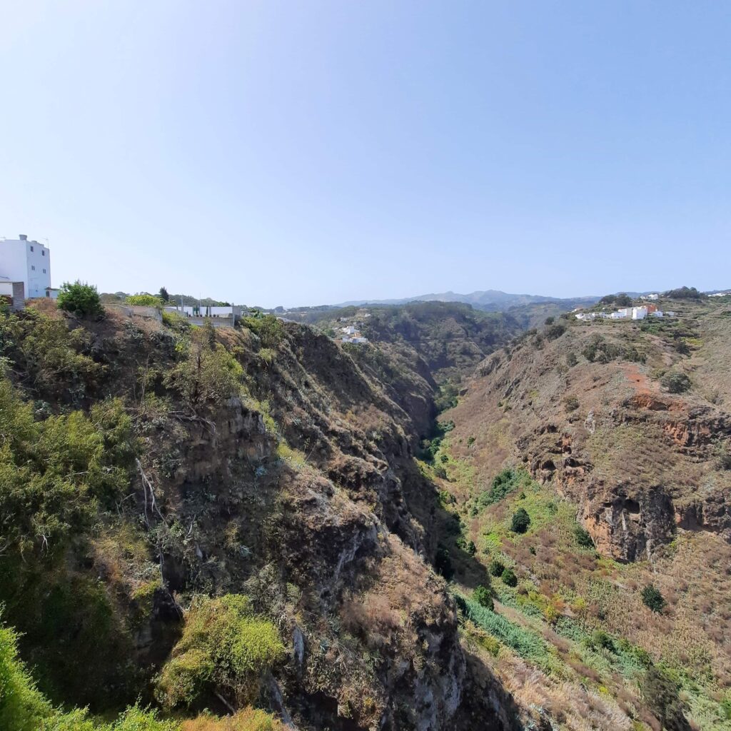 Schluchtenlandschaft