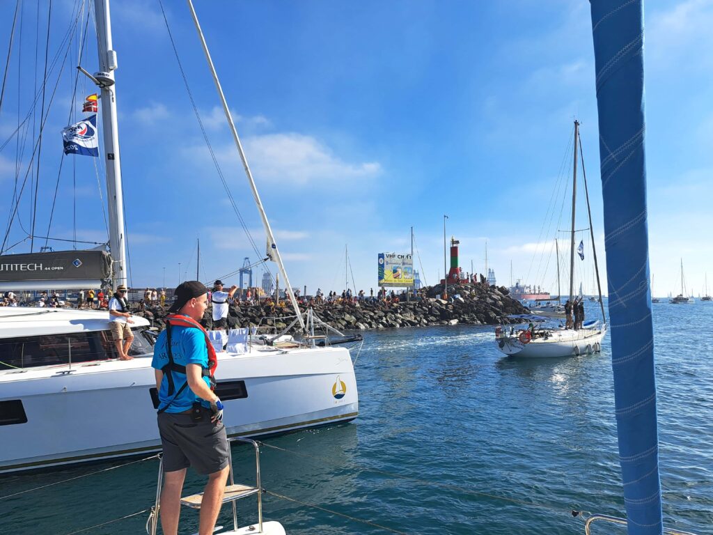 Ausfahrt Hafengebiet