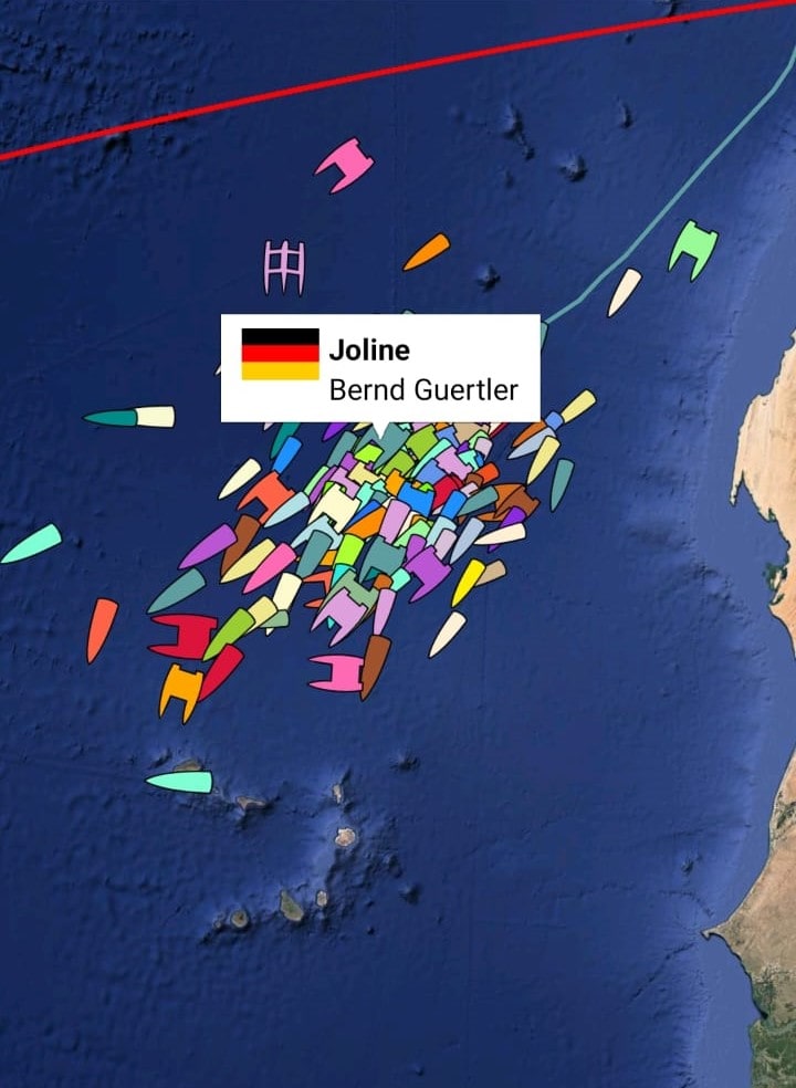 Position nach 4 Tagen