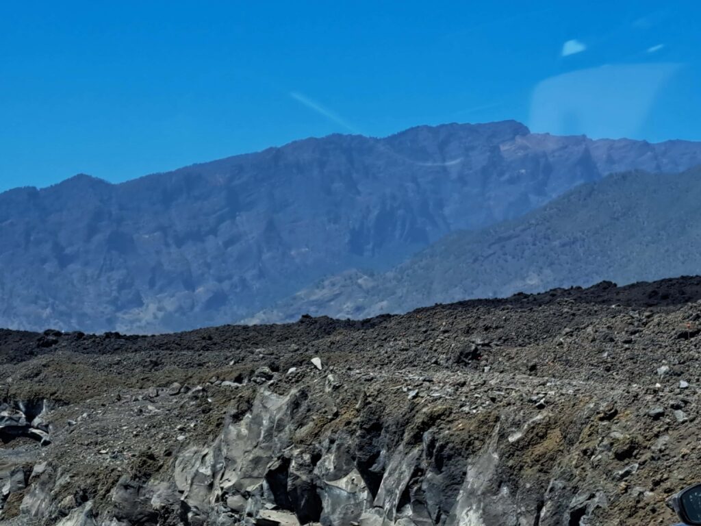 Altes und neues Lavafeld