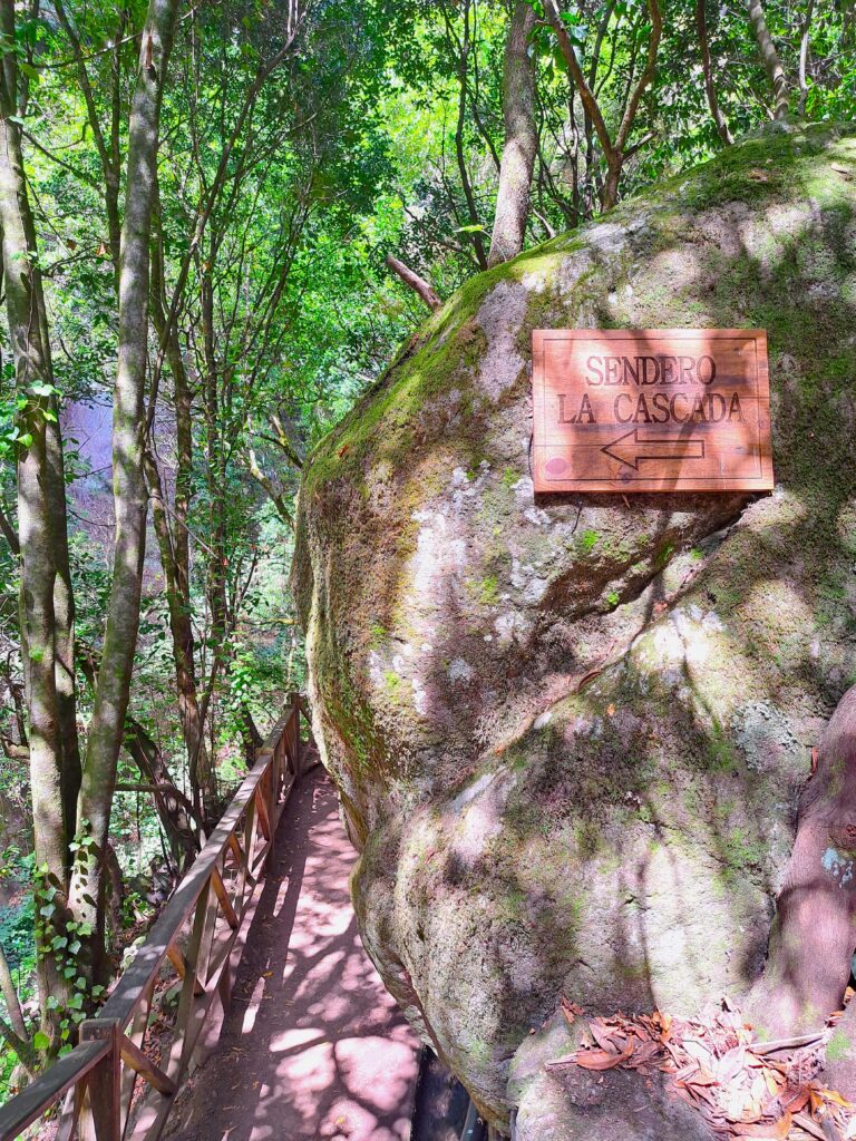Sendero la cascada