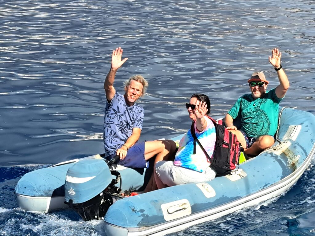 Susanna und Gordon Abschied