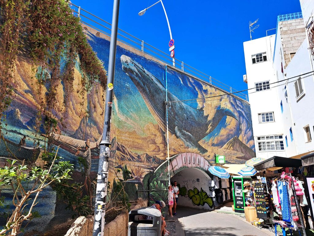 Wandgemaelde Wal Los Christianos