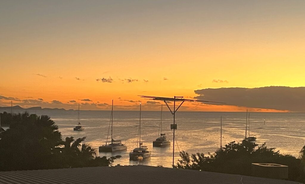 Abendstimmung Blue Lagoon