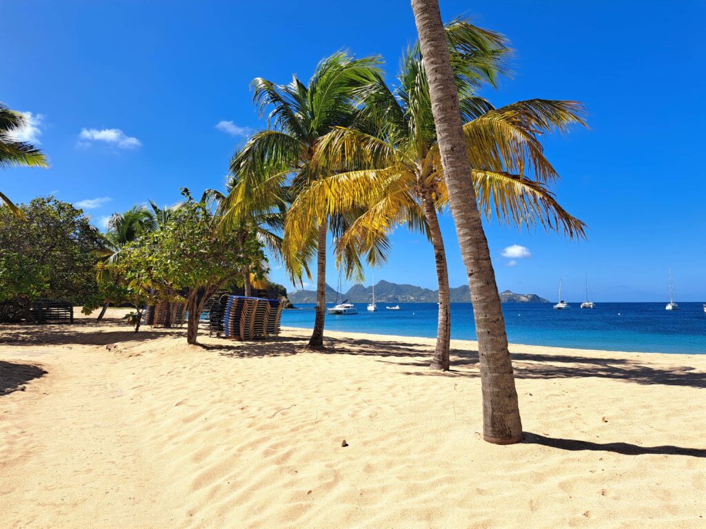 Palmenstrand Mayreau