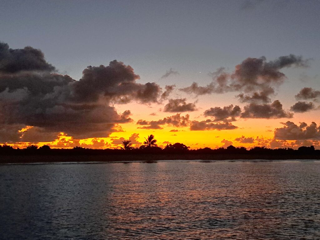 Start Barbuda um Viertel nach 6 am Morgen