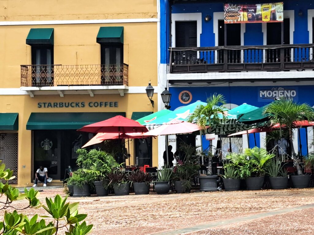 Altstadt bunte Haeuser