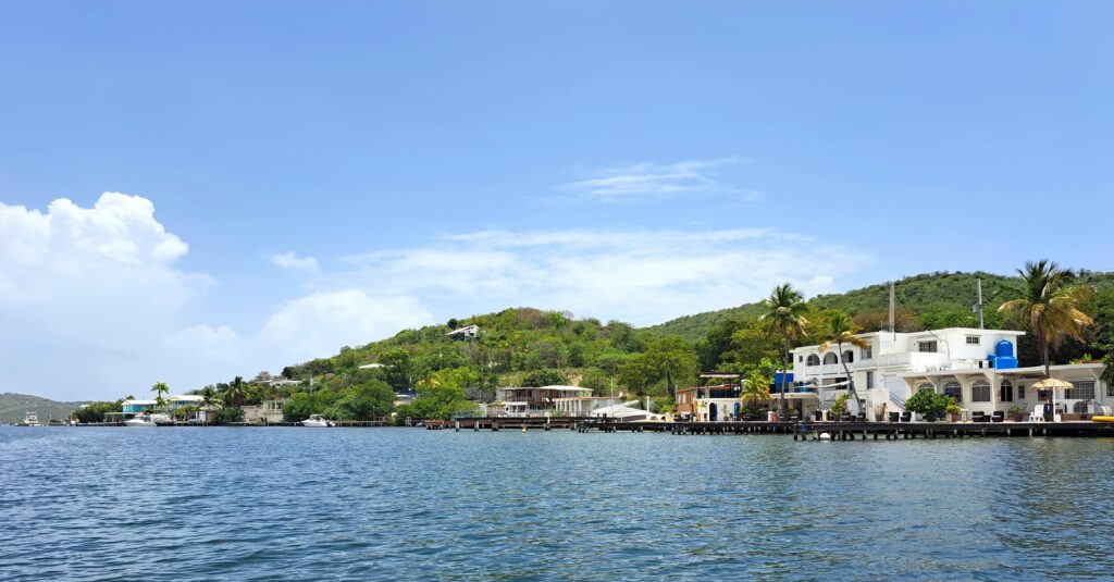 Einfahrt nach Culebra