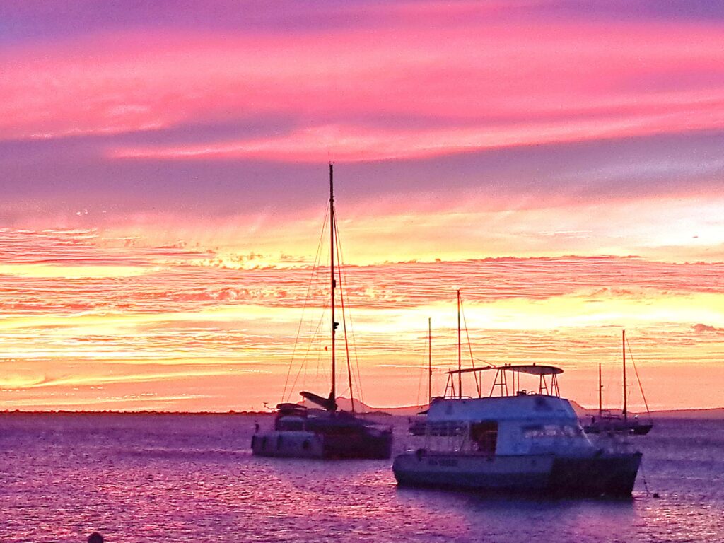 Abendhimmel Kralendijk