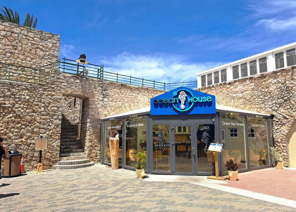 Aufgang Mauern Fort Rif