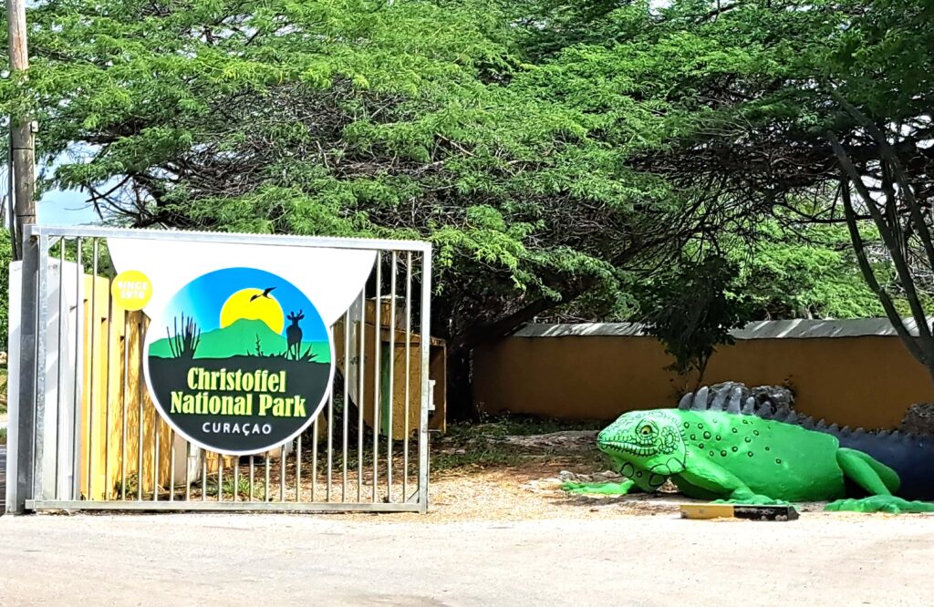 Eingang Christoffel Nationalpark