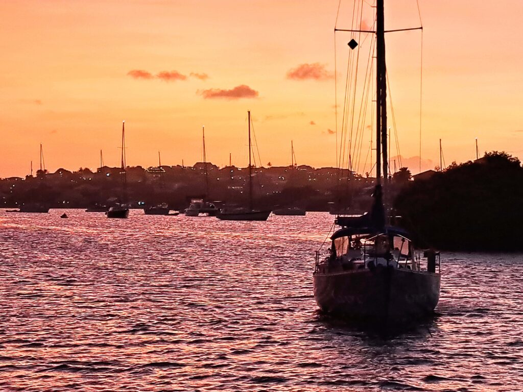 Spanish Water im Abendlicht