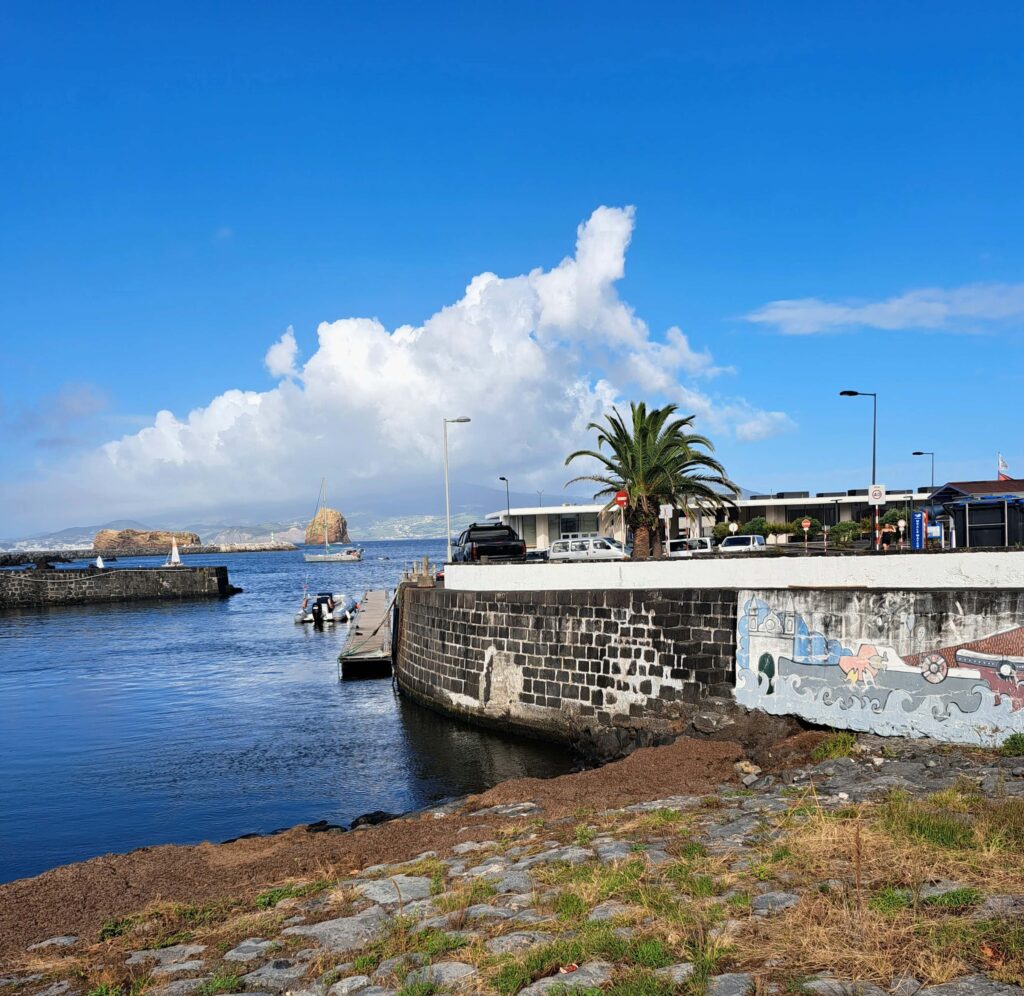 03 Hafen Pico Blick auf Faial