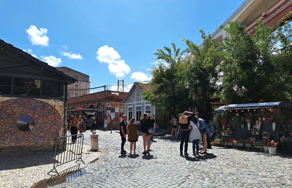 Eingangsbereich LX Factory