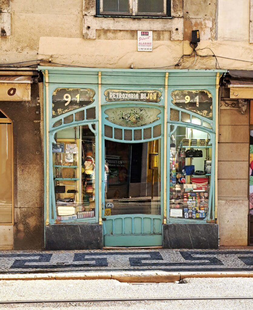 Geschaeftsfassade Jugendstil