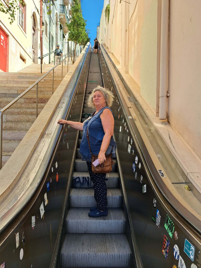 Rolltreppe Lissabon