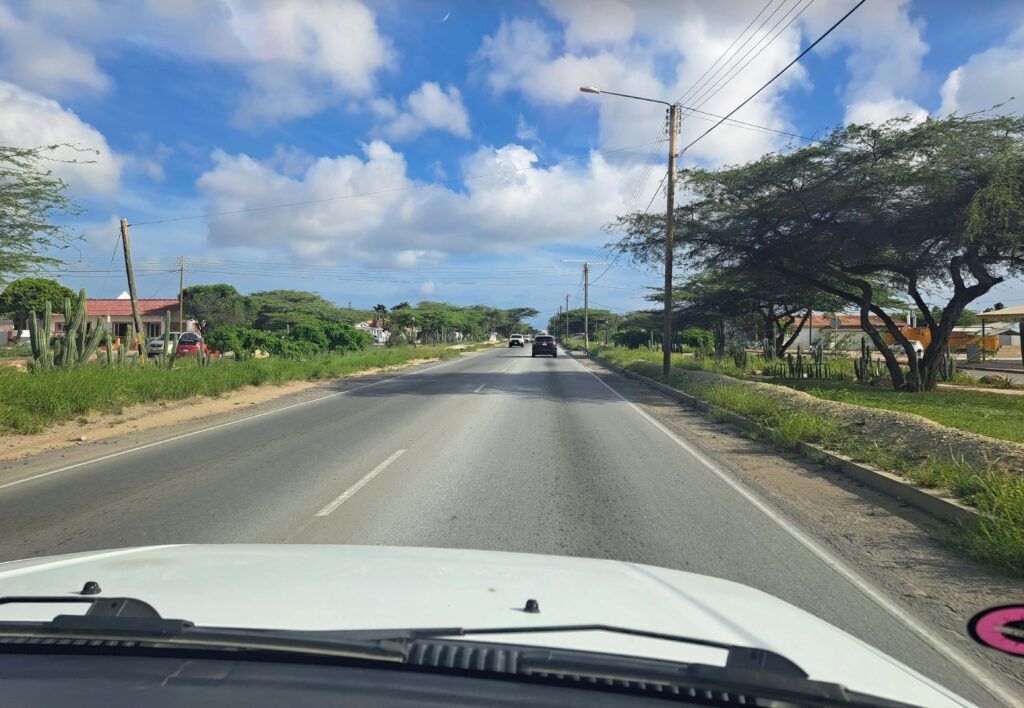 Mit dem Auto unterwegs auf Aruba