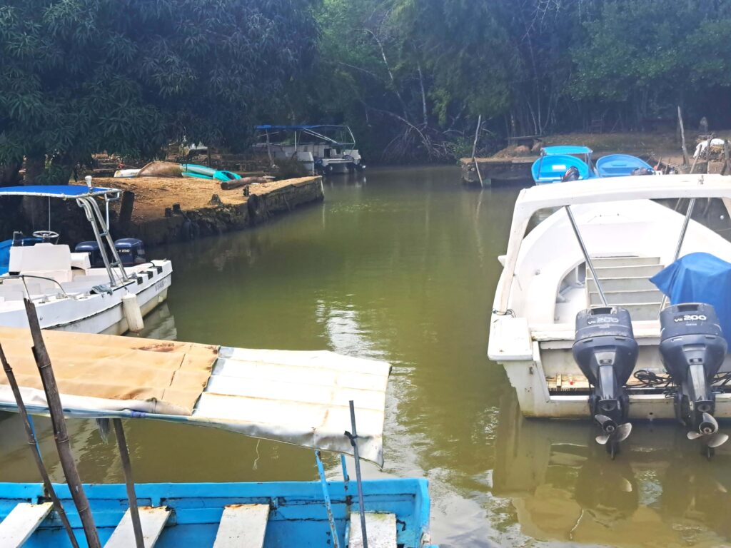 Anlegestelle am Yuna