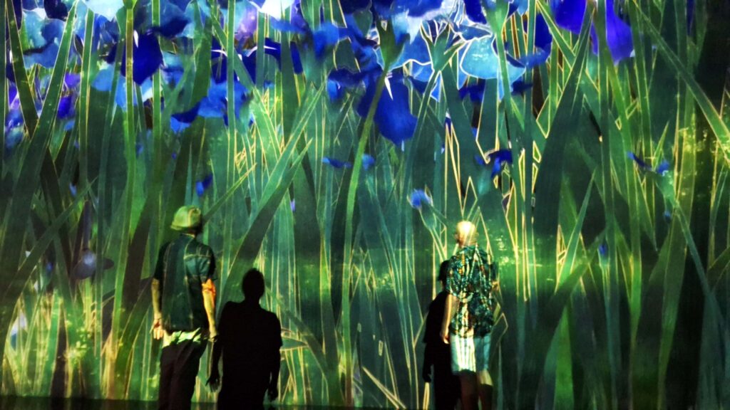 Bernd und Gordon vor Iris