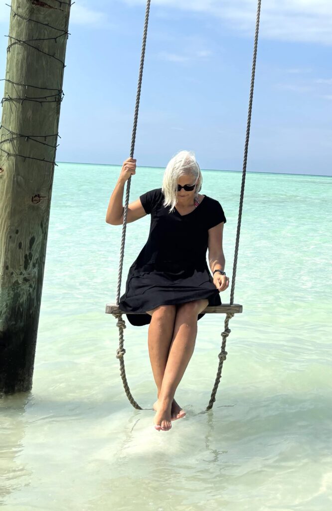 Dani auf der Schaukel