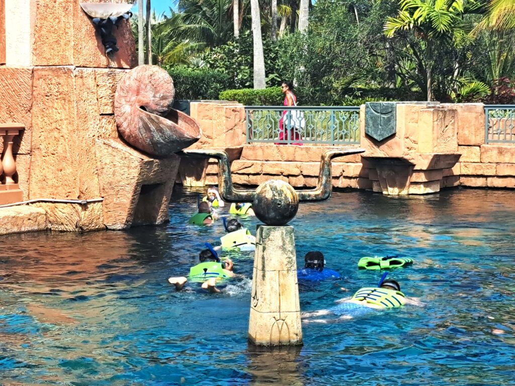 Schnorchler im Atlantis Resort