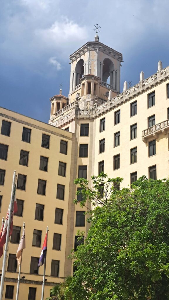 Nahansicht Hotel Nacional de Cuba