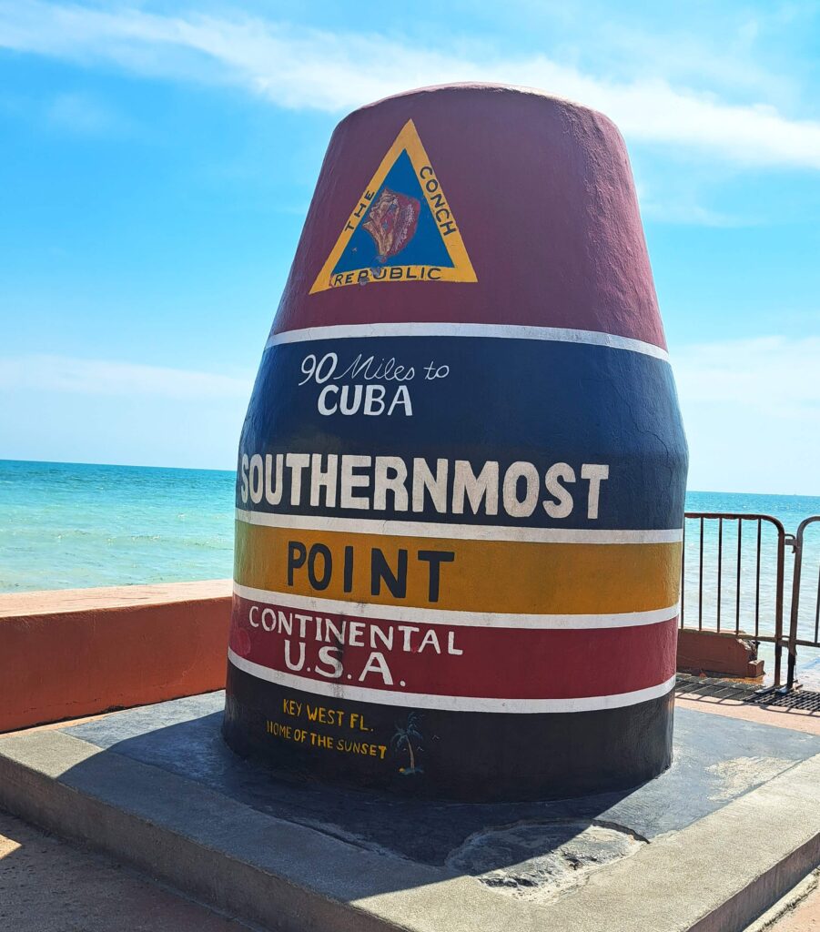 Suedlichster Punkt USA Tonne